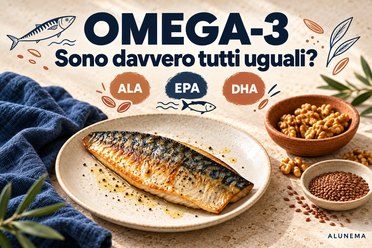 Omega-3: sono davvero tutti uguali?